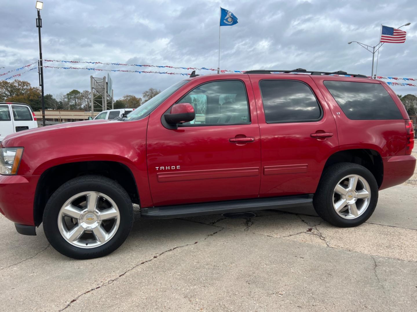 2013 Maroon /Tan Chevrolet Tahoe LT (1GNSCBE02DR) with an 5.3L V8 engine, Automatic transmission, located at 4520 Airline Hwy, Baton Rouge, LA, 70805, (225) 357-1497, 30.509325, -91.145432 - 2013 Chevy Tahoe LT 149K Miles, 5.3 V8, Heated Leather Seats, All Power, Seats 7, Bose Stereo, Tow Pkg. NO IN HOUSE FINANCING. FOR INFO PLEASE CONTACT JEFF AT 225 357-1497 CHECK OUT OUR A+ RATING WITH THE BETTER BUSINESS BUREAU WE HAVE BEEN A FAMILY OWNED AND OPERATED BUSINESS AT THE SAME LOCATION F - Photo#1